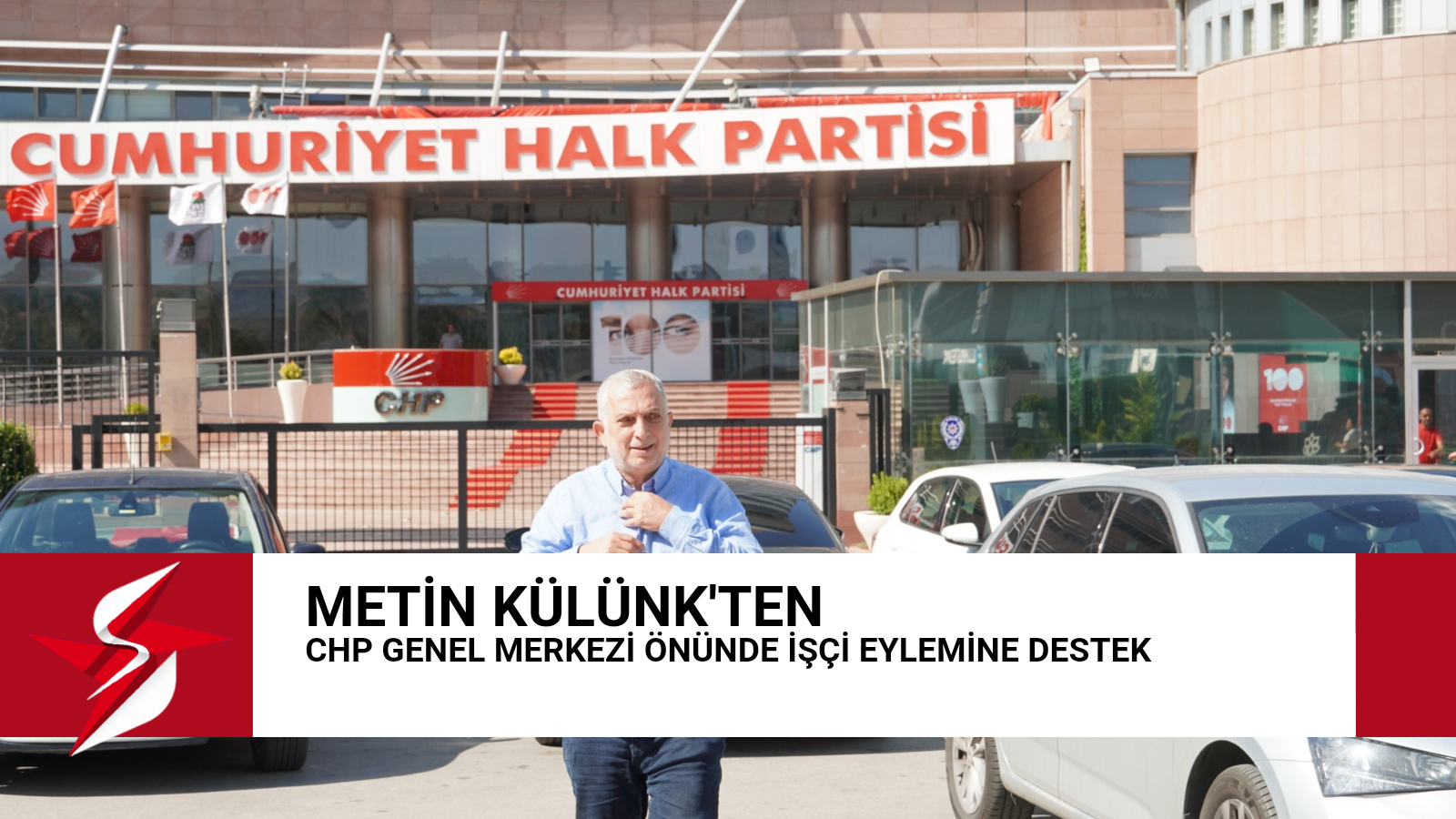 “İşten Çıkarılan 147 İşçiden CHP Genel Merkezi Önünde Büyük Eylem: Metin Külünk’ten Destek Ziyareti”