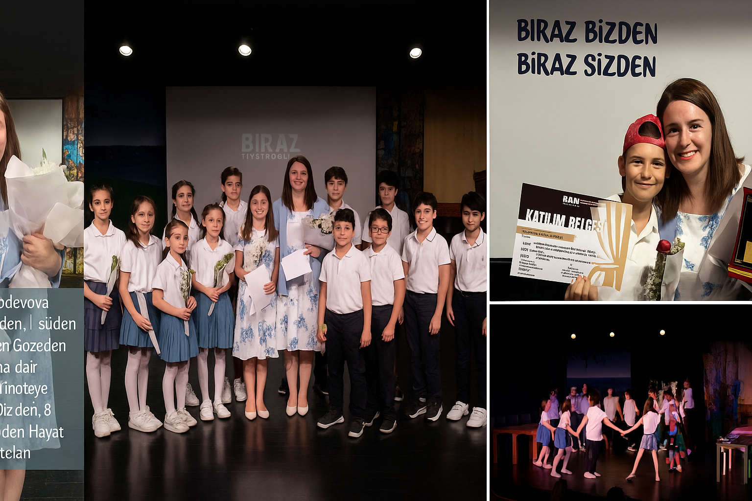 Çocukların Gözünden Hayat: Roza İbadova Yönetiminde Duygusal Tiyatro Akşamı