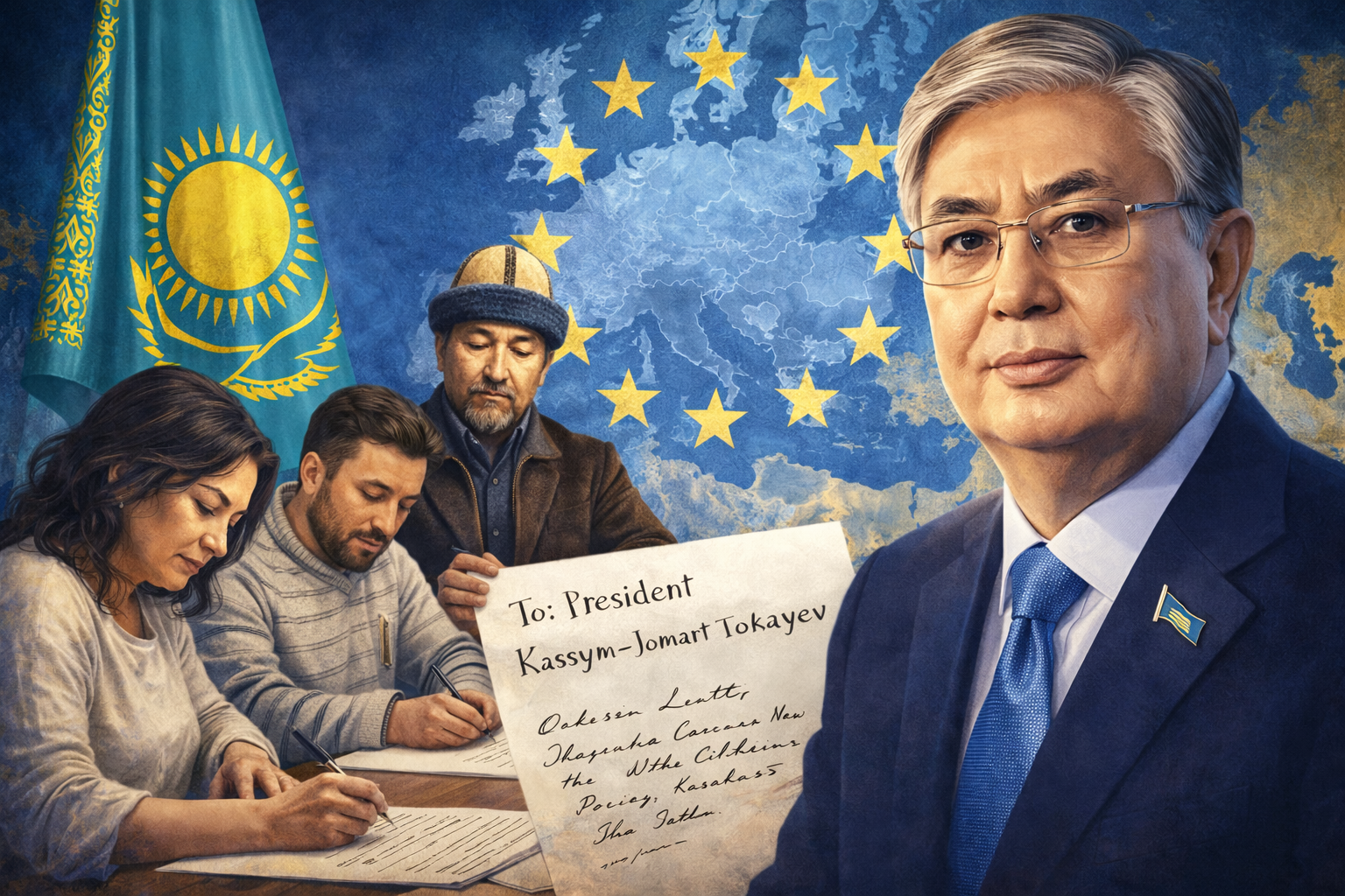 Avrupa Kazaklarından Kazakistan Yönetimine Çağrı: “Soydaşların Dönüşü Kolaylaştırılsın”